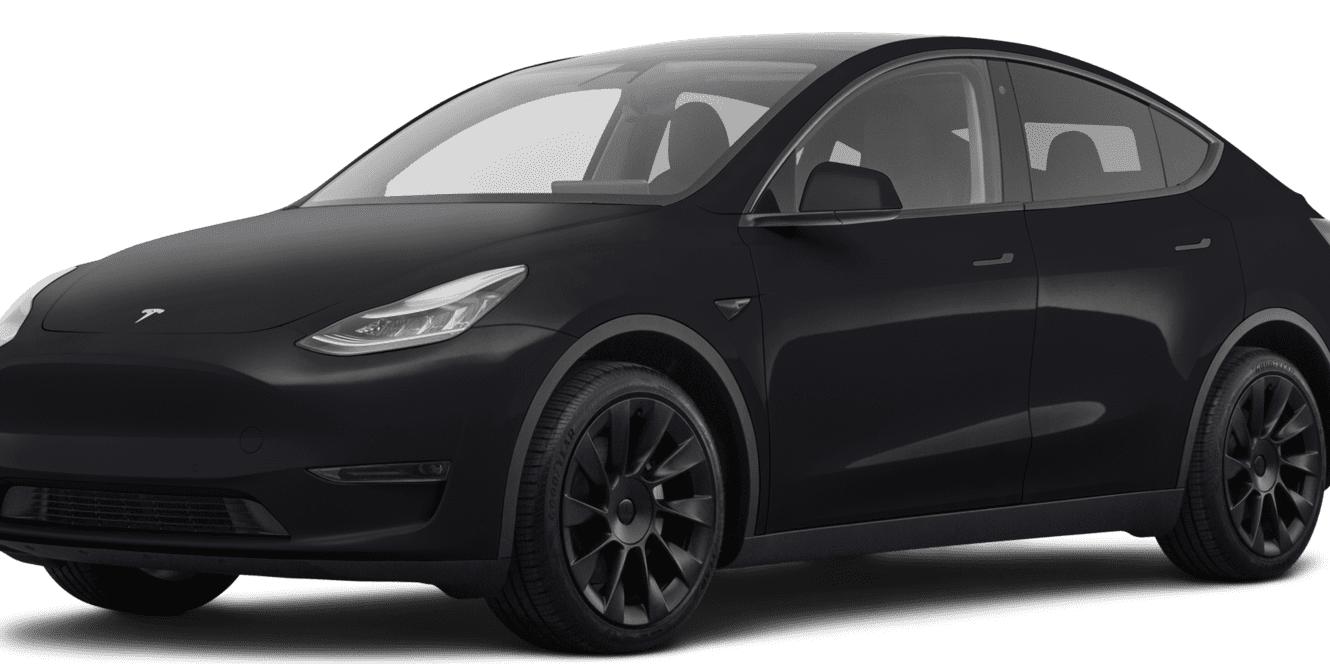 TESLA MODEL Y 2020 5YJYGDEE0LF035198 image